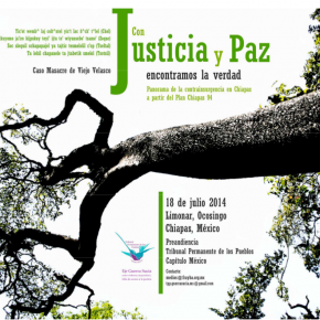 Dictamen Preaudiencia : "Con Justicia y Paz encontraremos la verdad", El Limonar, Ocosingo, Chiapas