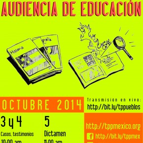 Dictamen de la audiencia "Educación" Dictamen de la audiencia "Educación"